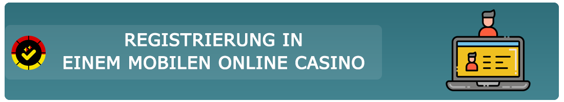 registrierung in einem mobilen online casino